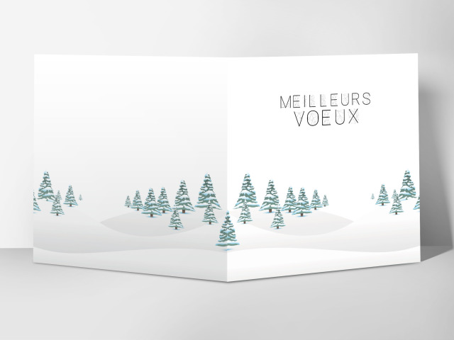 Carte 15 x 15 cm modèle 126