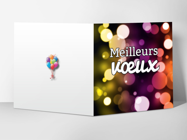 Carte 15 x 15 cm modèle 153
